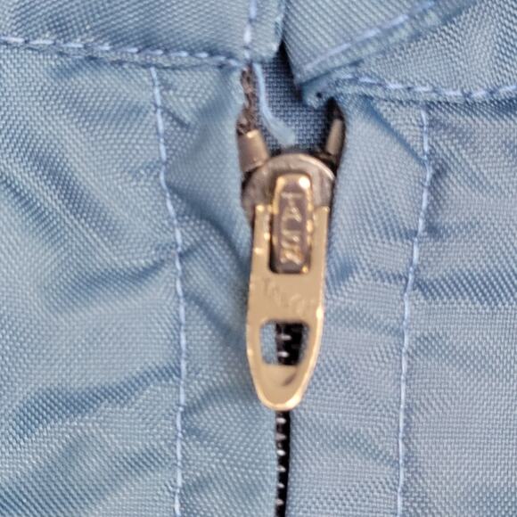 Vintage 70s MOD Jacket L/XL 26x27 Vertical-Striped Baggy - Picture 8 of 13